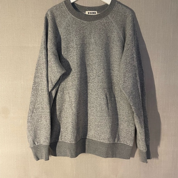 B SIDES Tops - B SIDES Gray Sweatshirt